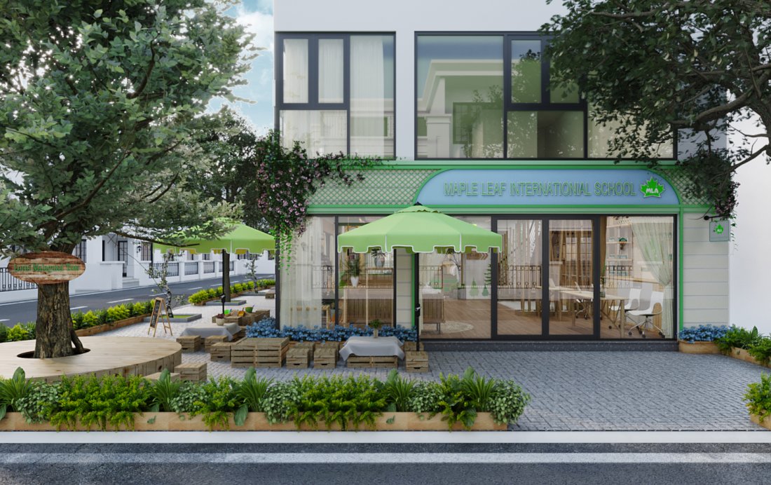 MẦM NON LÁ PHONG XANH