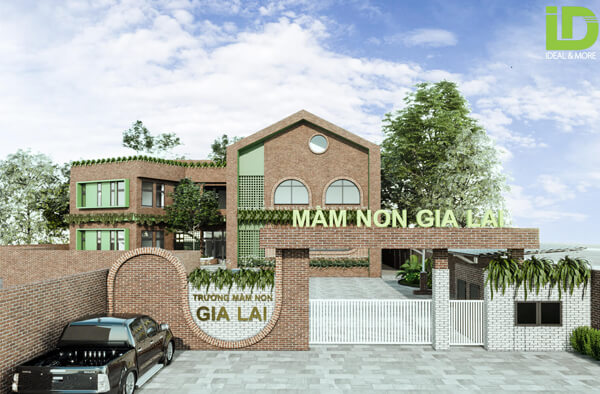 KIẾN TRÚC MẦM NON MẦM XANH ACADEMY