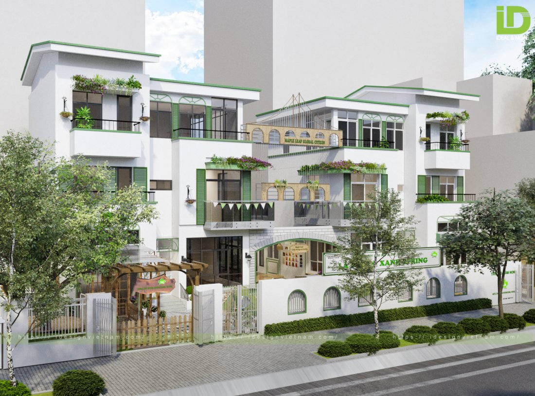 MẦM NON LÁ PHONG XANH