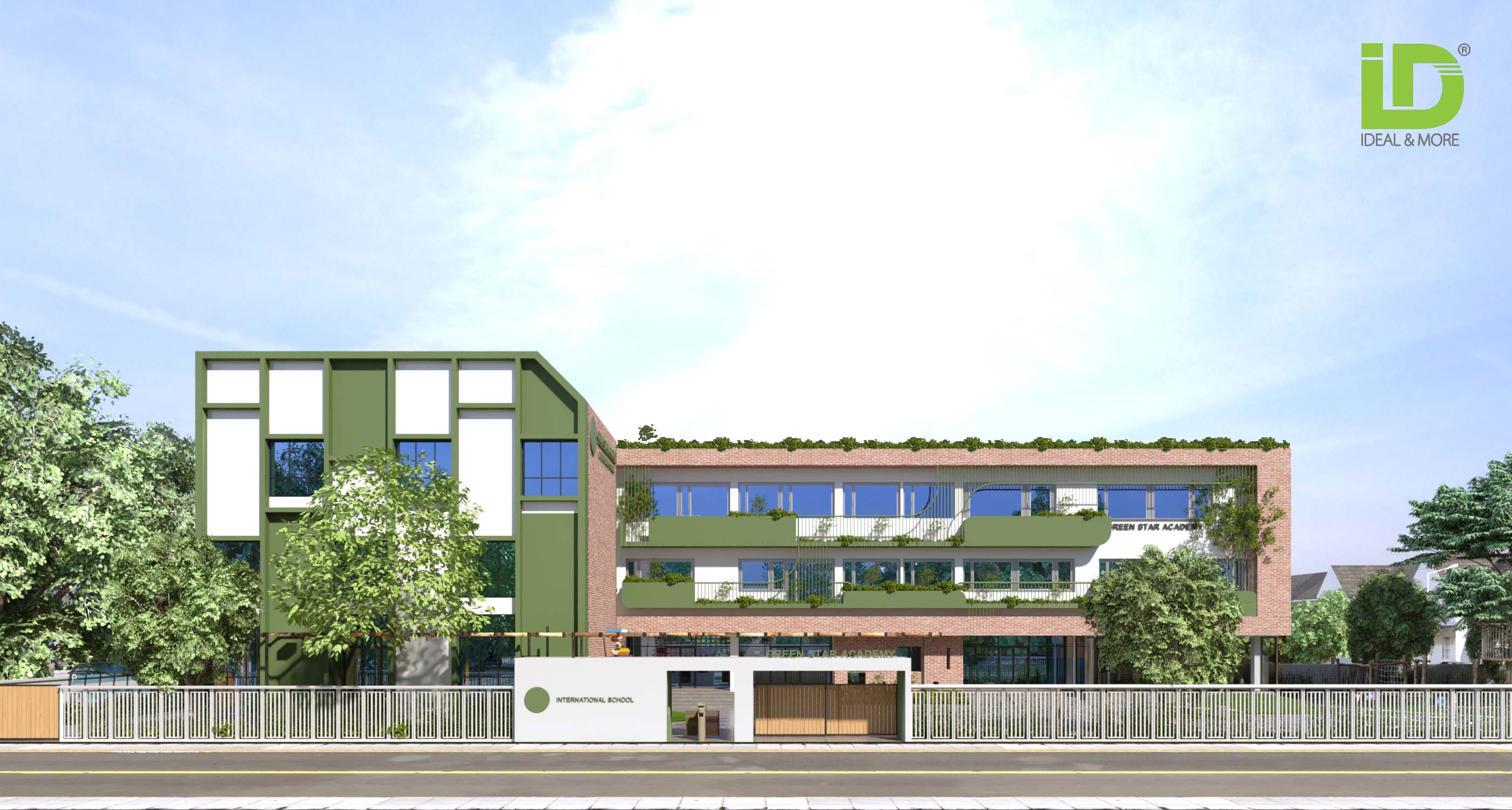 Thiết kế Trường mầm non Green Star Academy, Từ Sơn, Bắc Ninh