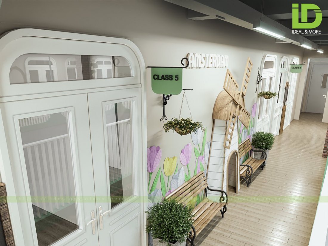 Các cách để giữ cho hành lang trường học truyền đầy cảm hứng tích cực