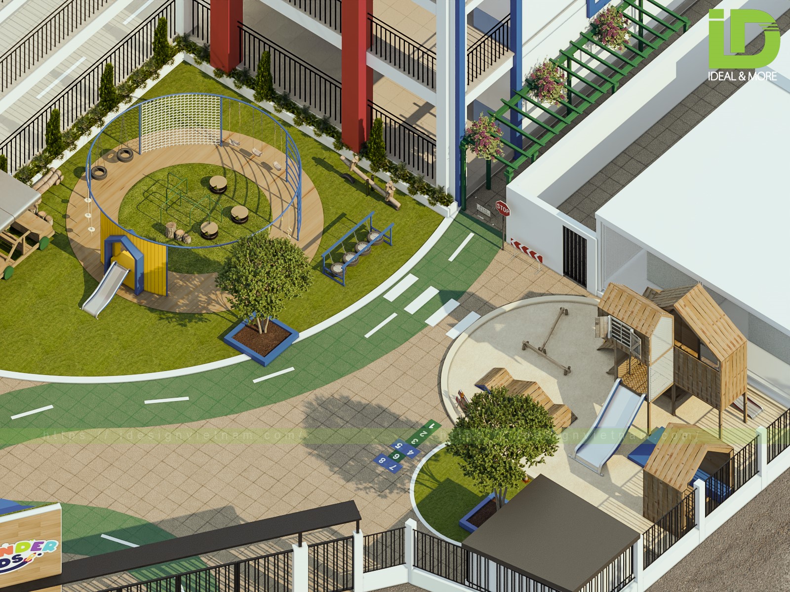 Công ty thiết kế sân chơi trường mầm non uy tín, chuyên nghiệp ...